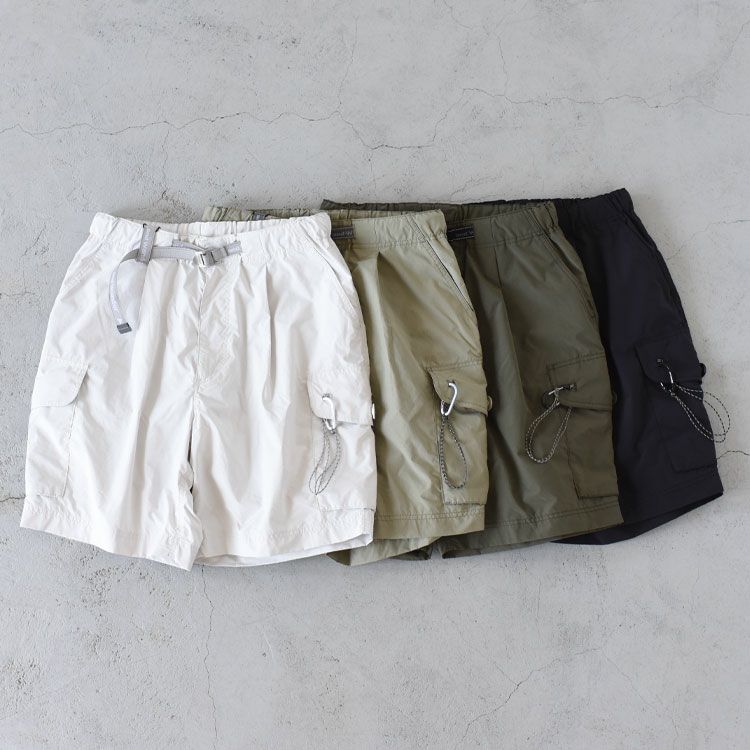 oversized cargo short pants オーバーサイズカーゴショートパンツ/and wander（アンドワンダー） | BINGOYA