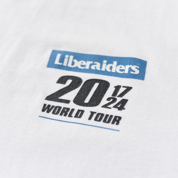 LIBERAIDERS 2024 TOUR TEE リベレイダース2024ツアーTシャツ