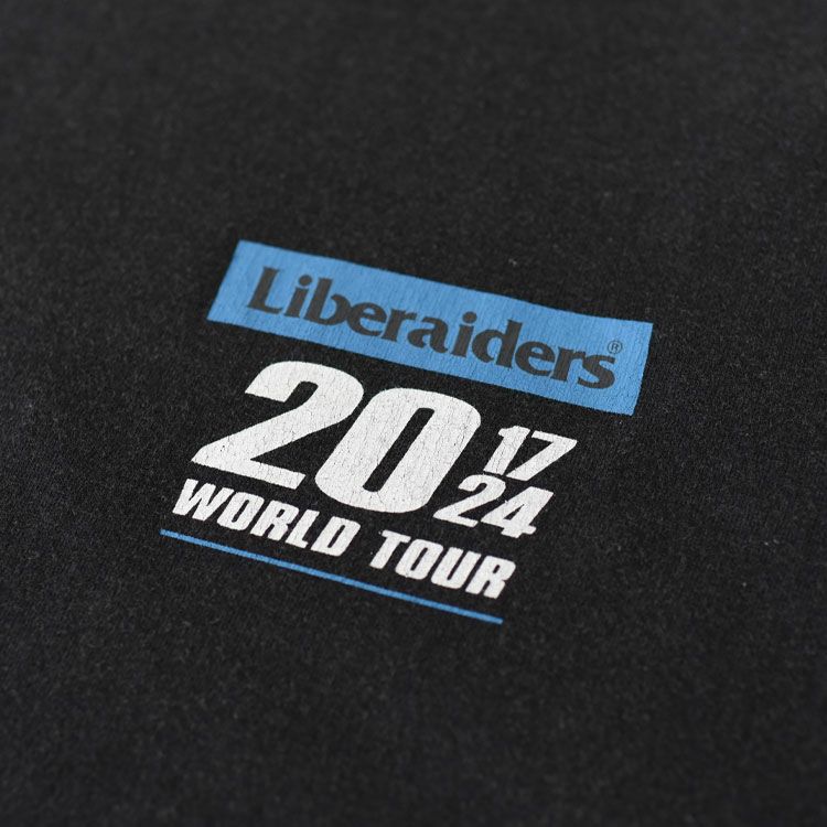 LIBERAIDERS 2024 TOUR TEE リベレイダース2024ツアーTシャツ