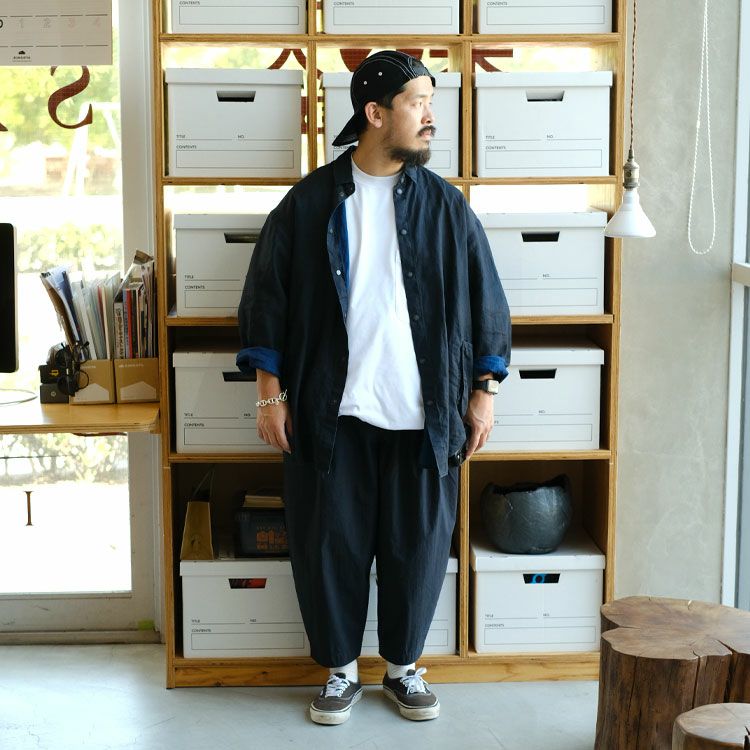 FARMER'S LINEN SHIRT JACKET ファーマーズリネンシャツジャケット