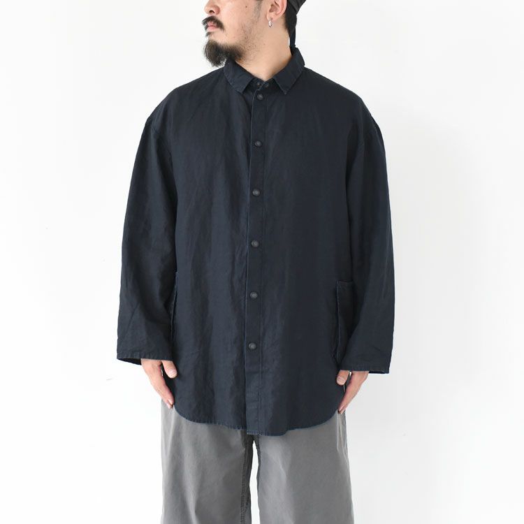 FARMER'S LINEN SHIRT JACKET ファーマーズリネンシャツジャケット