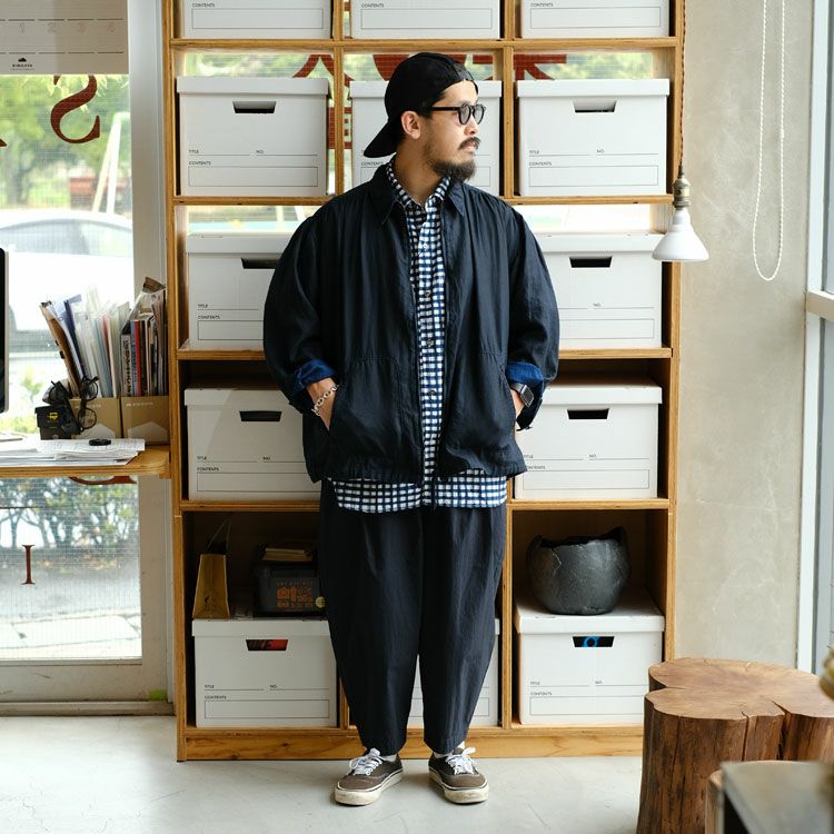 FARMER'S LINEN MIL. ZIP-UP JACKET ファーマーズリネンミルジップアップジャケット