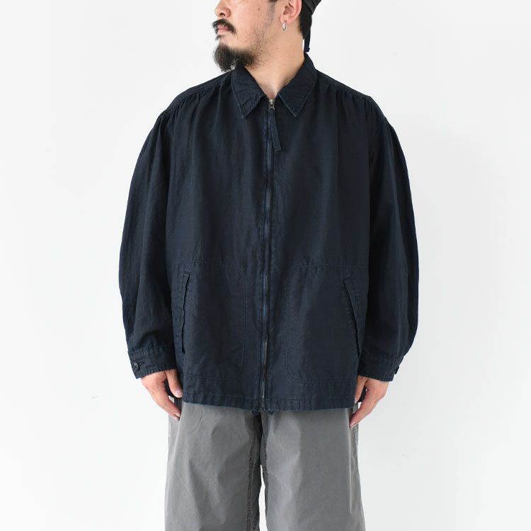 FARMER'S LINEN MIL. ZIP-UP JACKET ファーマーズリネンミルジップアップジャケット