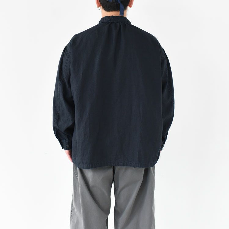 FARMER'S LINEN MIL. ZIP-UP JACKET ファーマーズリネンミルジップアップジャケット