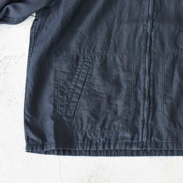 FARMER'S LINEN MIL. ZIP-UP JACKET ファーマーズリネンミルジップアップジャケット