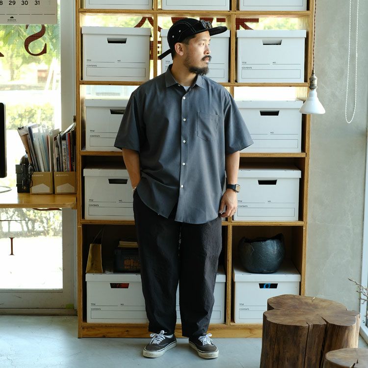 COMFORT S/S RG SHIRT コンフォートショートスリーブレギュラーシャツ