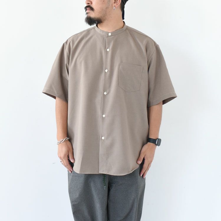 COMFORT S/S BAND SHIRT コンフォートショートスリーブバンドシャツ