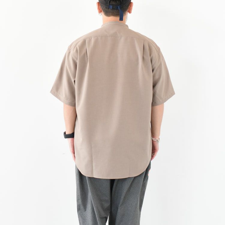 COMFORT S/S BAND SHIRT コンフォートショートスリーブバンドシャツ