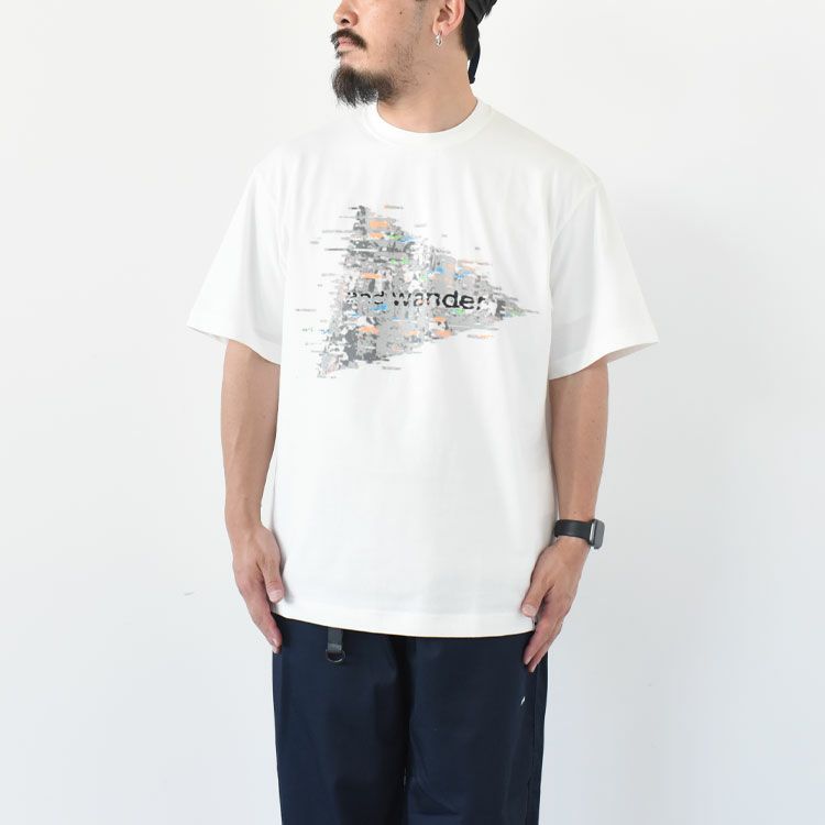 noizy logo printed T ノイジーロゴプリントTシャツ