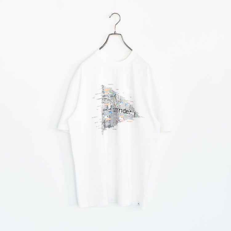 noizy logo printed T ノイジーロゴプリントTシャツ