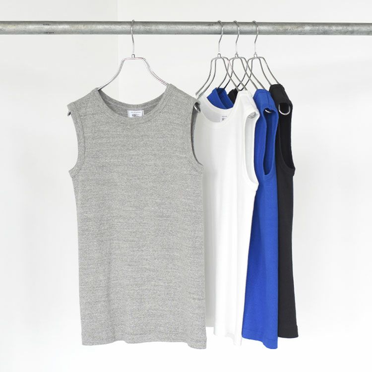 CIRCULAR RIB SLEEVELESS サーキュラーリブスリーブレス