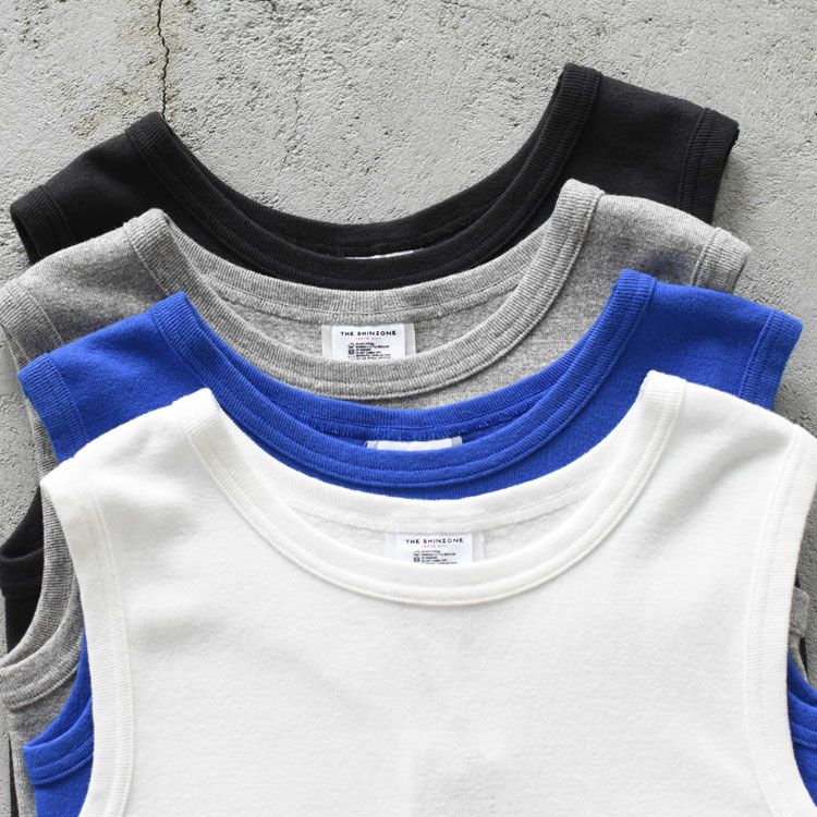 CIRCULAR RIB SLEEVELESS サーキュラーリブスリーブレス