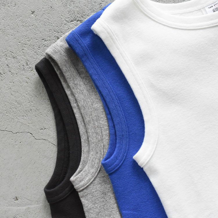 CIRCULAR RIB SLEEVELESS サーキュラーリブスリーブレス