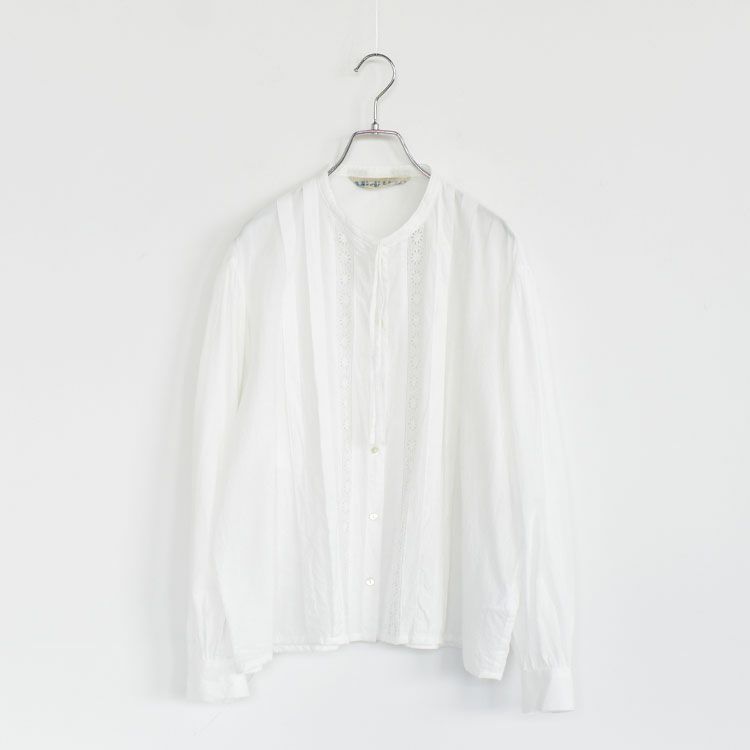 lace switching shirts レーススウィッチングシャツ