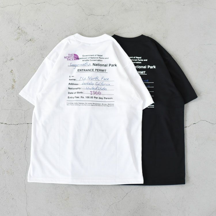 S/S ENTRANCE PERMISSION TEE ショートスリーブエントランスパーミッションティー（ユニセックス）