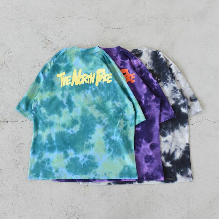 S/S TIEDYE HANDWRITING TEE ショートスリーブタイダイハンドライティングティー