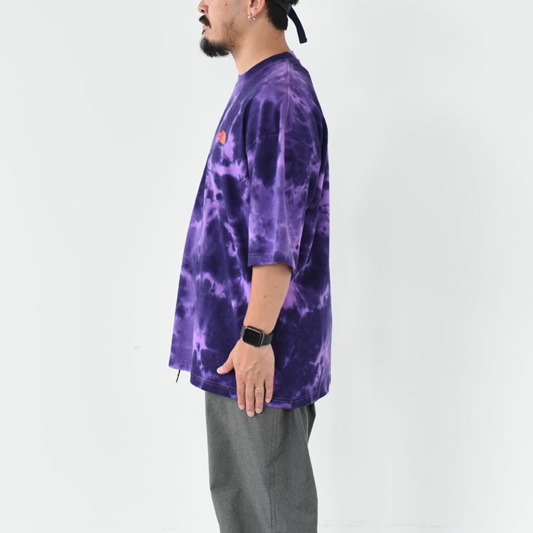 S/S TIEDYE HANDWRITING TEE ショートスリーブタイダイハンドライティングティー