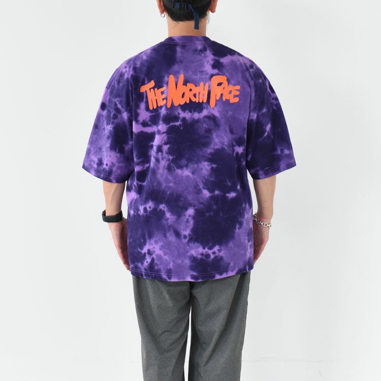 S/S TIEDYE HANDWRITING TEE ショートスリーブタイダイハンドライティングティー