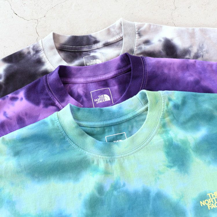 S/S TIEDYE HANDWRITING TEE ショートスリーブタイダイハンドライティングティー