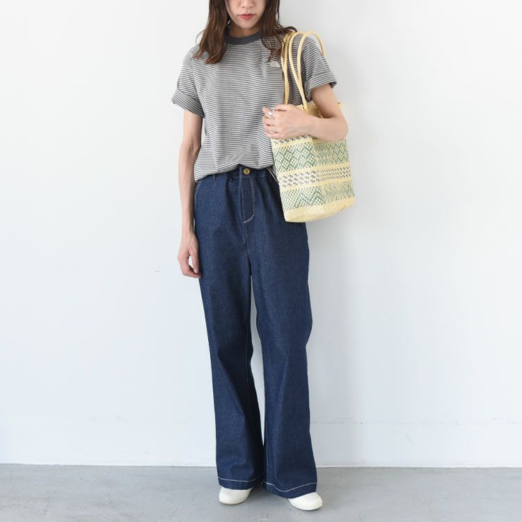 ショートスリーブマルチボーダーティー