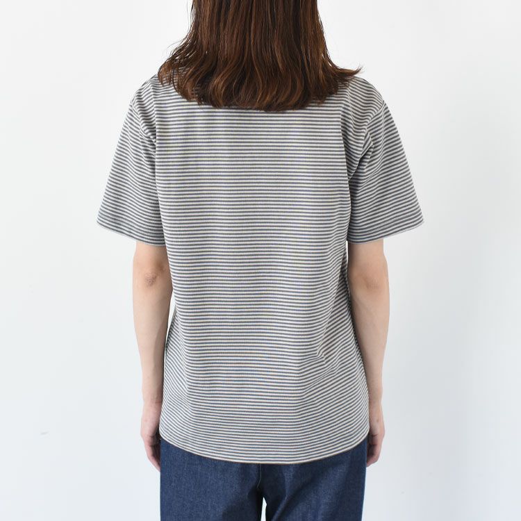 ショートスリーブマルチボーダーティー