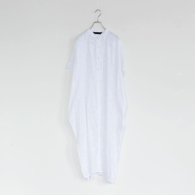 India fabric stand collar OP インディアファブリックスタンドカラーワンピース
