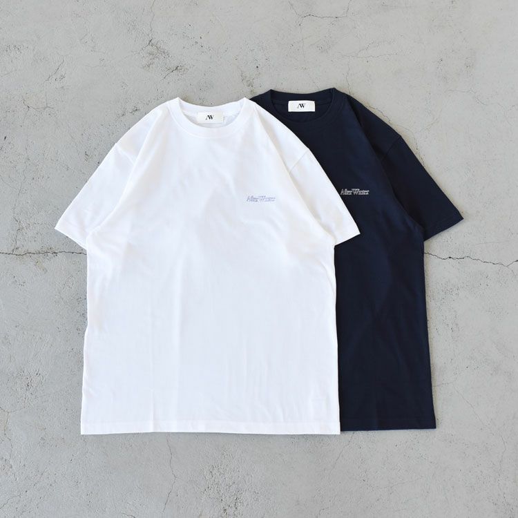 Ntural Dyed Edge Logo Te ナチュラルダイエッヂロゴTシャツ