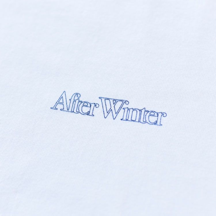 Ntural Dyed Edge Logo Te ナチュラルダイエッヂロゴTシャツ