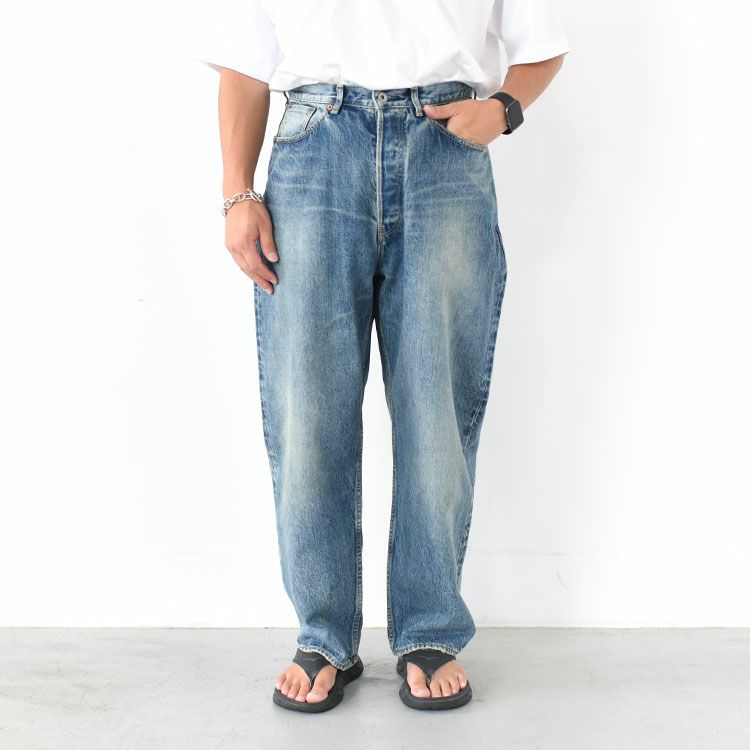 ORGANIC COTTON 13.5oz SELVEDGE DENIM NEW COCOON FIT JEANS ニュー 