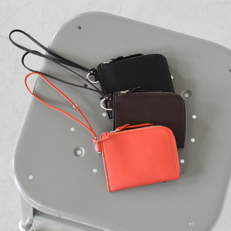 [MARKA] KARABINER STRAP L ZIP PURSE カラビナストラップ Lジップパース