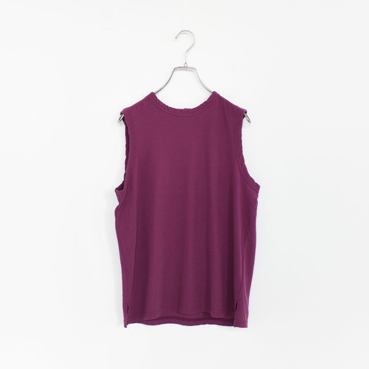 HIGH TWIST COTTON SLEEVELESS ハイツイストコットン スリーブレス