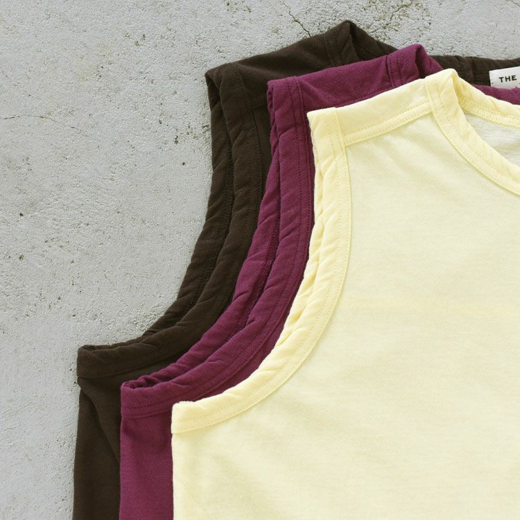 HIGH TWIST COTTON SLEEVELESS ハイツイストコットン スリーブレス