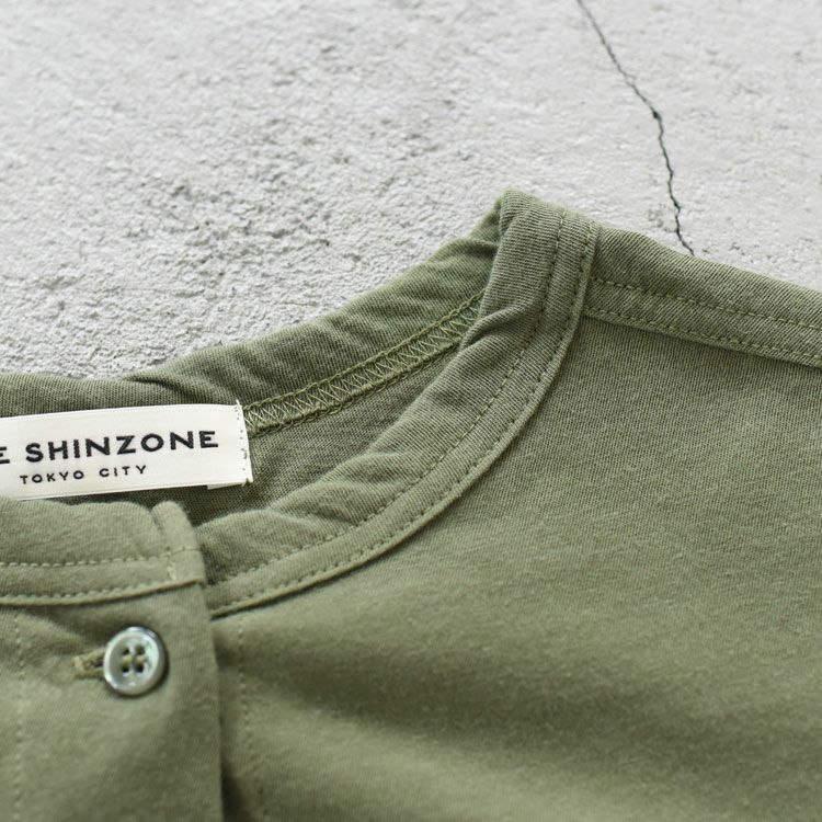 【SALE 20％OFF】HIGH TWIST COTTON CD ハイツイストコットンカーディガン/THE SHINZONE(シンゾーン)【返品交換不可】