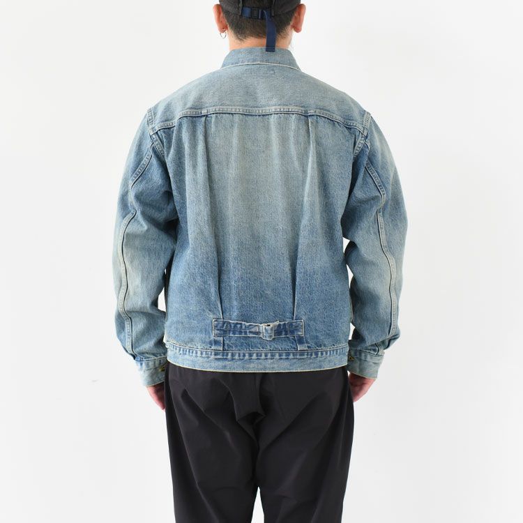 ORGANIC COTTON 13.5oz SELVEDGE DENIM NEW TYPE1 DENIM JACKET ニュータイプ1 デニムジャケット