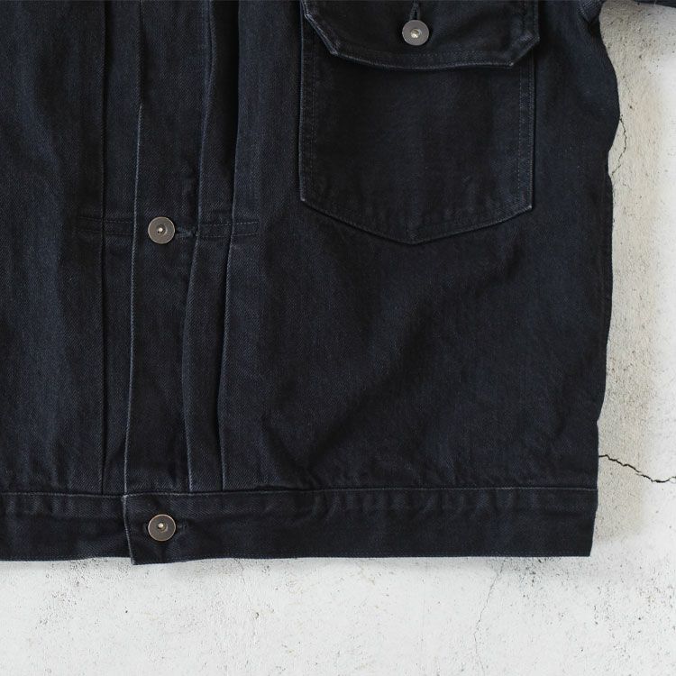 ORGANIC COTTON 13.5oz SELVEDGE DENIM NEW TYPE1 DENIM JACKET ニュータイプ1 デニムジャケット