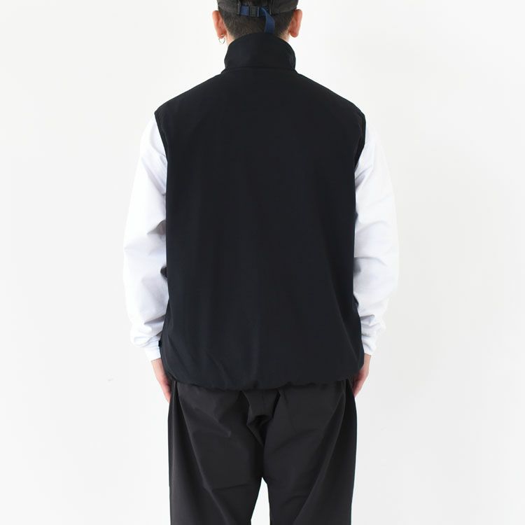 TECH FLEX JERSEY STAND COLLAR VEST テックフレックスジャージースタンドカラーベスト