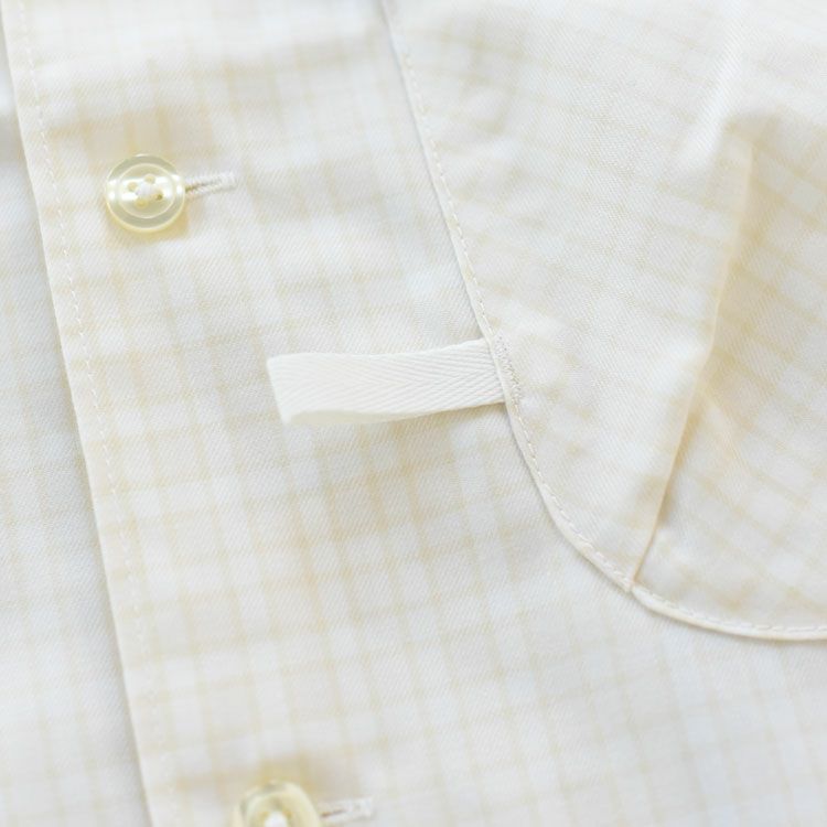 W's TECH SPORTS OPEN COLLAR SHIRT L/S PLAID ウィメンズテックスポーツオープンカラーシャツ