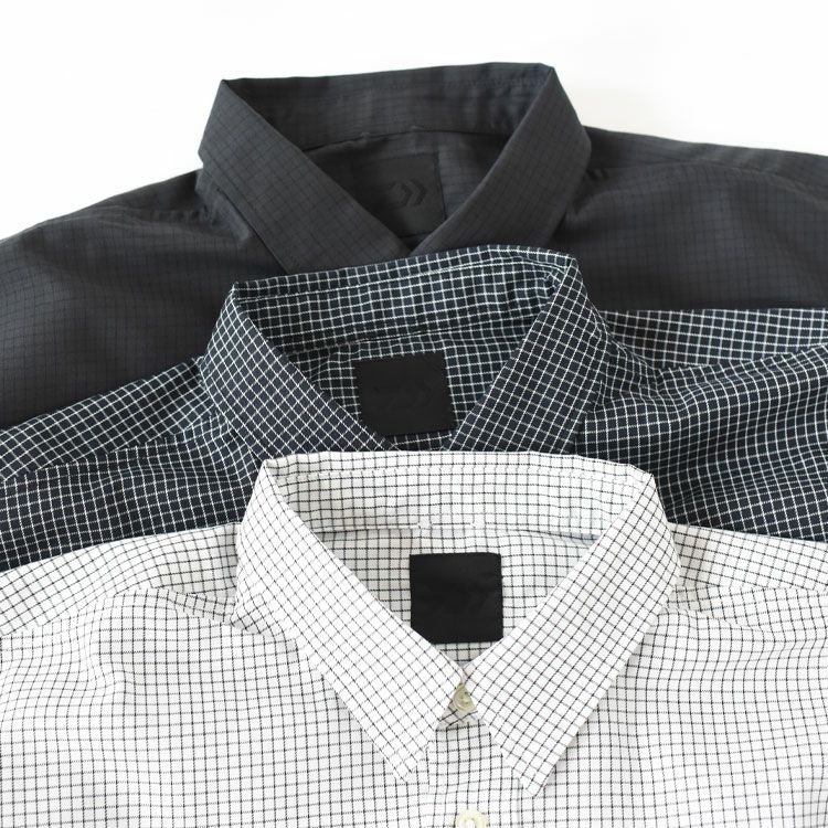 TECH REGULAR COLLAR SHIRT L/S GRAPH PLAID テックレギュラーカラーシャツグラフプレイド