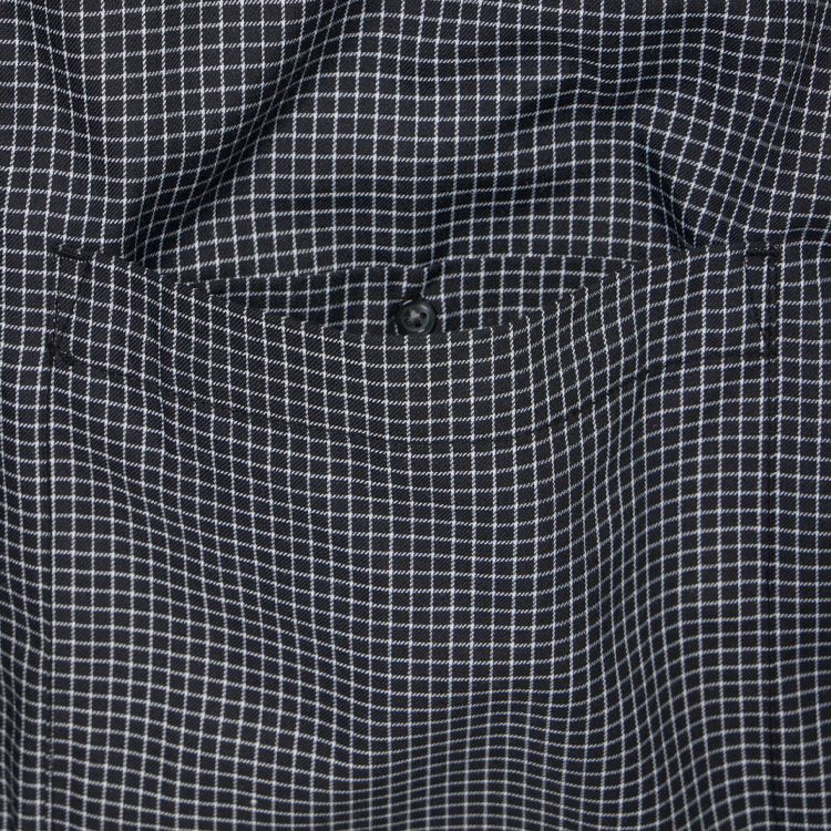 TECH REGULAR COLLAR SHIRT L/S GRAPH PLAID テックレギュラーカラーシャツグラフプレイド