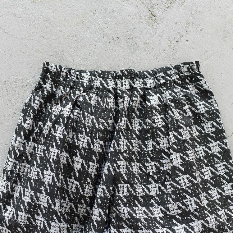 chidori print easy pants 千鳥プリントイージーパンツ