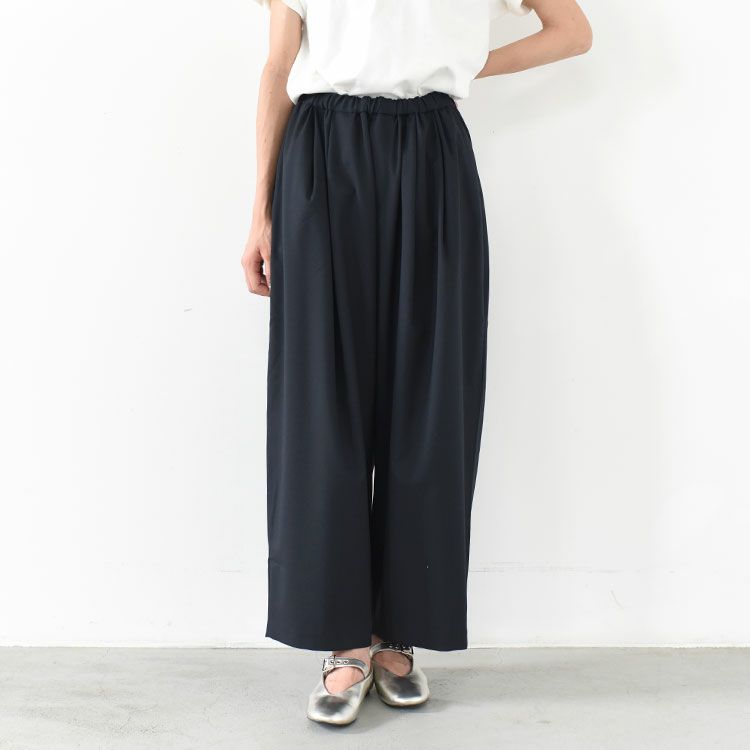 wide tuck pants ワイドタックパンツ