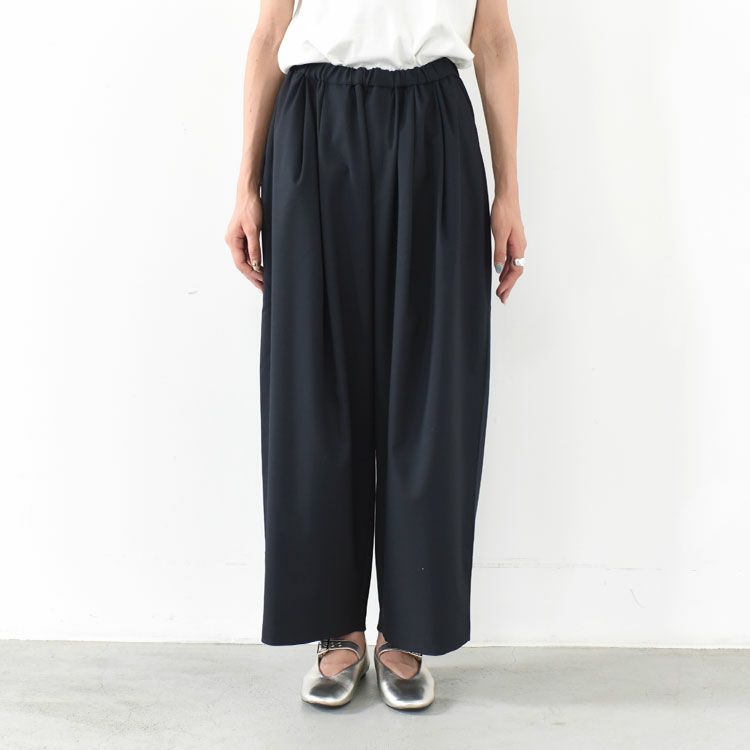 wide tuck pants ワイドタックパンツ