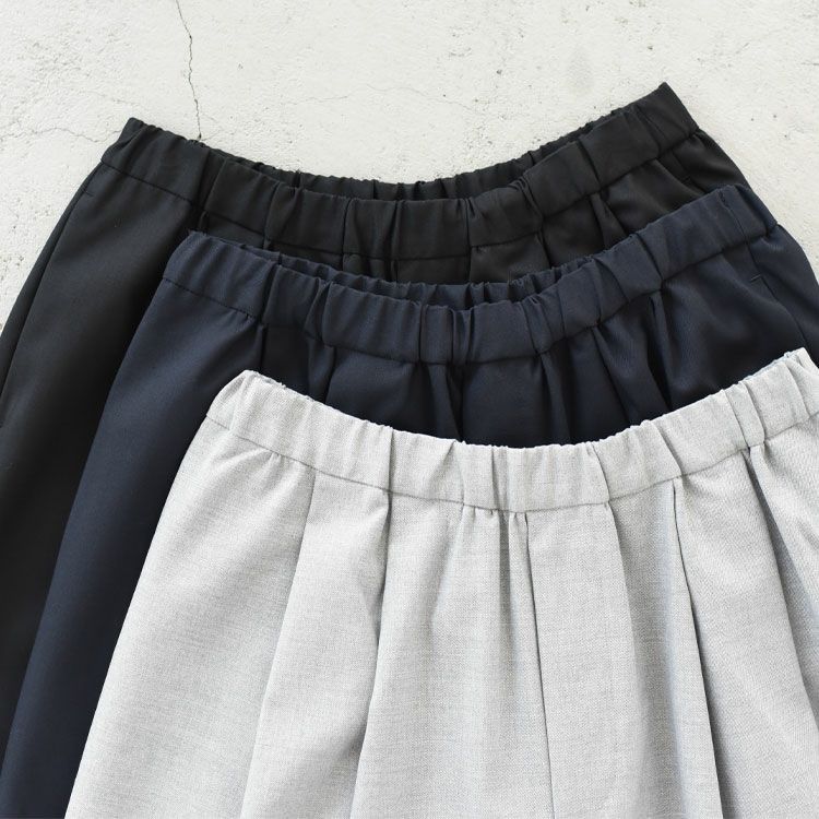 wide tuck pants ワイドタックパンツ