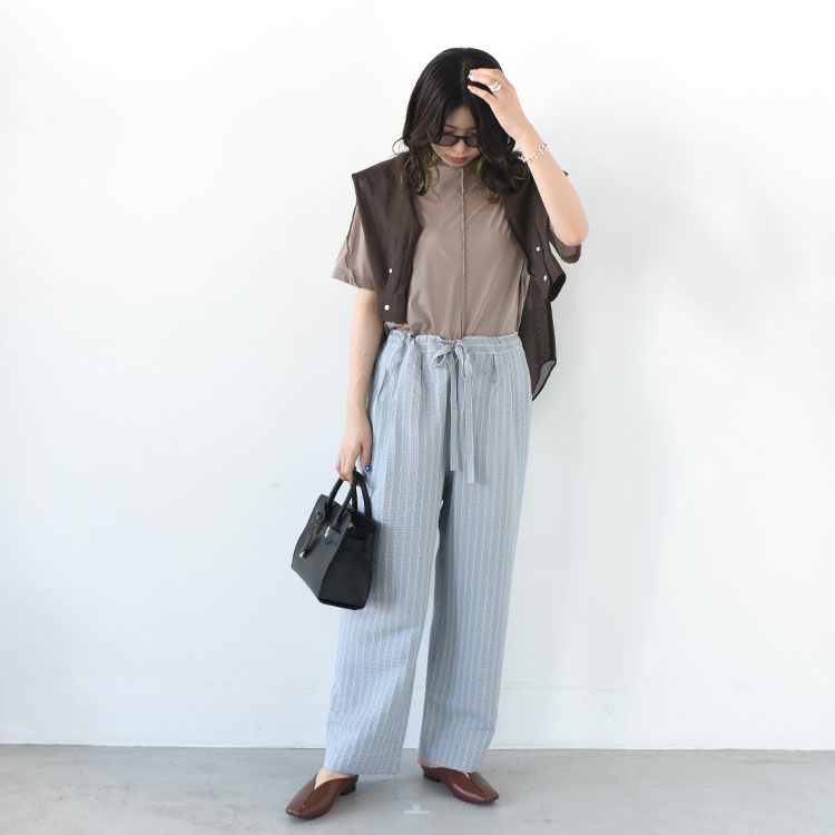 Sheer Stripe Pants シアーストライプパンツ