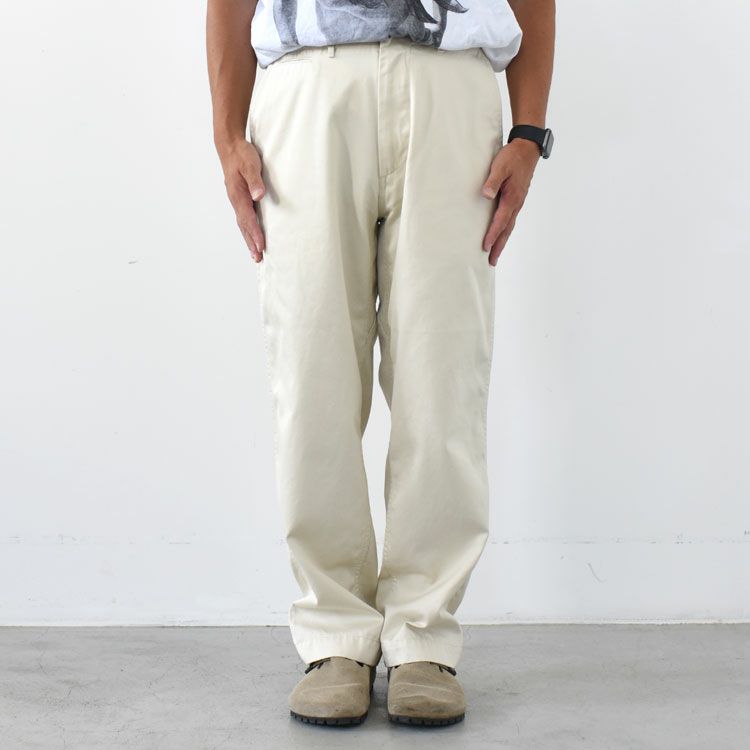 Wide Chino Pants ワイドチノパンツ