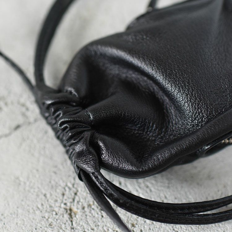 [CABO]DRAWSTRING NECK PURSE ドローストリングネックパース