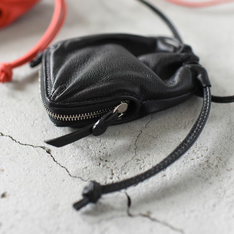 [CABO]DRAWSTRING NECK PURSE ドローストリングネックパース