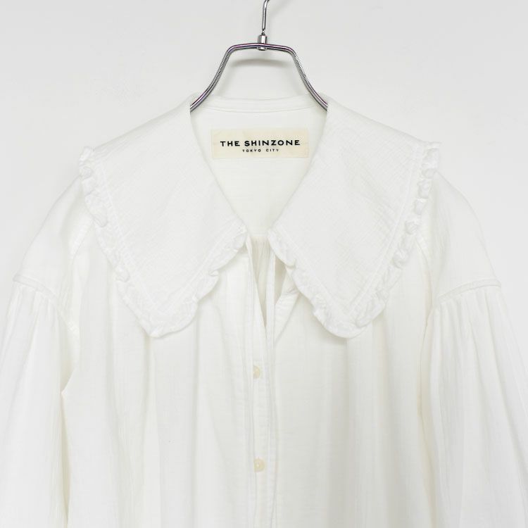 ORGANIC COTTON GAUZE BLOUSE オーガニックコットンガーゼブラウス