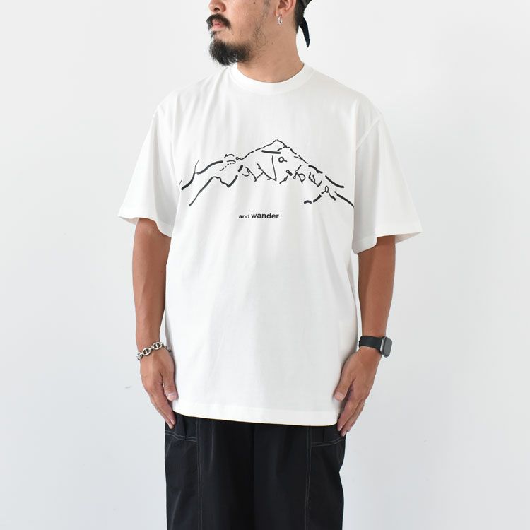 Daijiro OHARA map key print T SS マップキープリントTシャツ