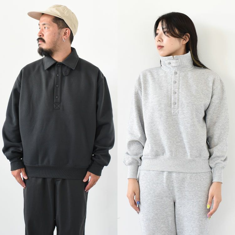 TECH SWEAT SNAP PULLOVER テックスウェットスナッププルオーバー